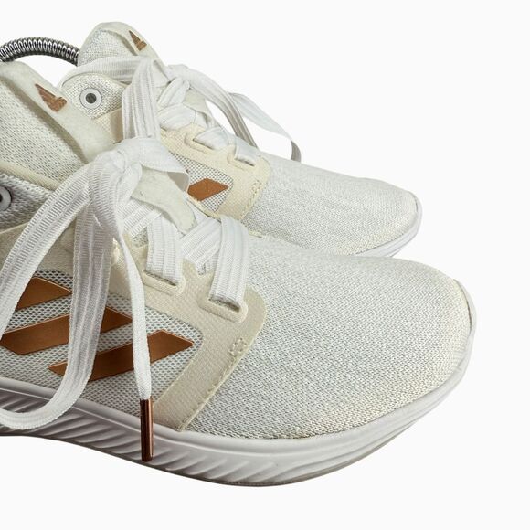 Adidas Edge Lux 3 Women’s 9.5 Running Shoes Crystal White Copper Metallic EF7035 - Picture 10 of 11